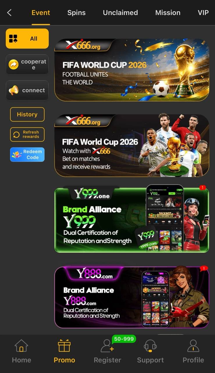 x666 promotions and events